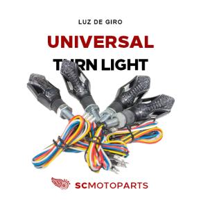 Universal motorcycle turn signal light